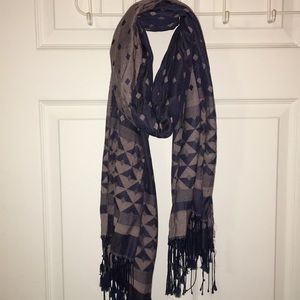 Grey/blue Turkish scarf